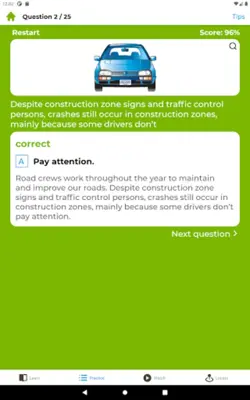 ICBC Practice Knowledge Test android App screenshot 3